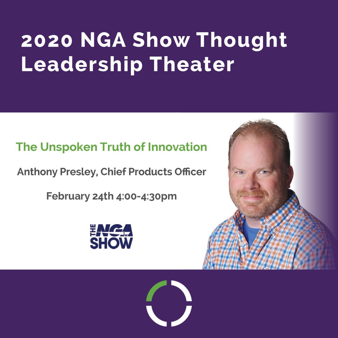 TRUNO Selected to Speak on Technology Innovation at the 2020 NGA Show