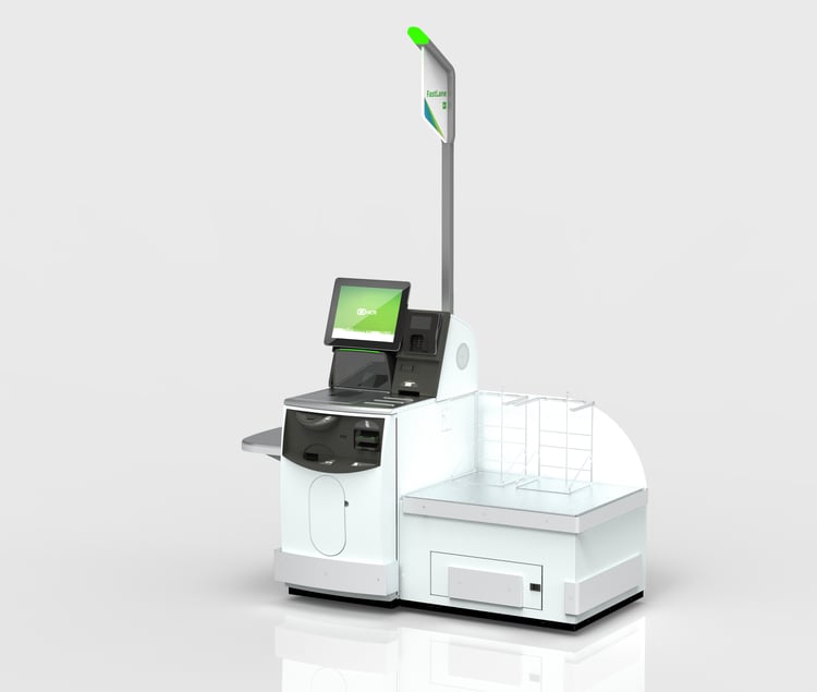 Self Service Checkout R6L Plus 2-Bag angle Other