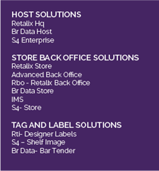 Back Office Solutions List